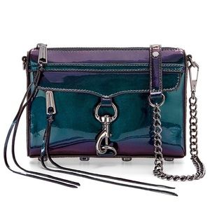 Rebecca Minkoff Metallic Mini MAC Crossbody Bag